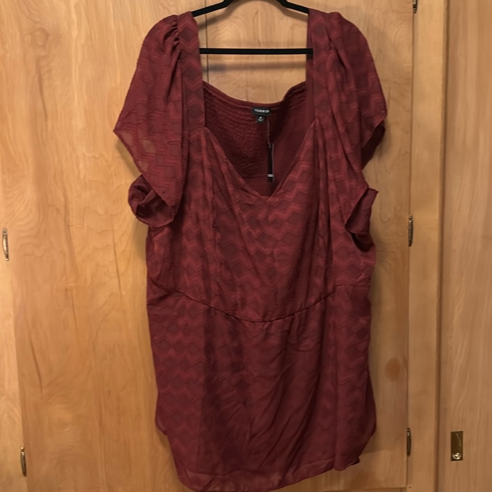 Torrid Size 6 baby doll blouse